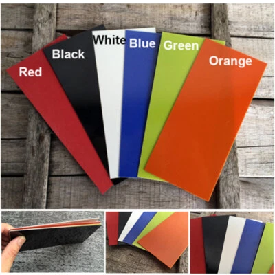 2 STÜCKE G10 Liner Material Set für DIY Messerbau Griff oder Modellbau 6 Farben