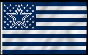 Cowboys FLAG 3X5 Ft Dallas Banner American Football New Fast USA CA Shipping - Picture 1 of 1