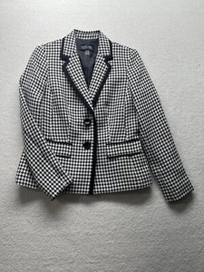 Evan Picone Blazer Jacket Size 8 Women's Long Sleeve 2 Button Closure New - Picture 1 of 20