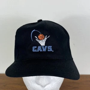 Gorra Cleveland Cavaliers Cavs Snapback clásica logotipo antiguo 100 % algodón negra - Imagen 1 de 12