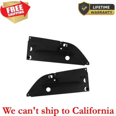 For 2014-2024 Bumper Face Bar Brackets Retainer Mounting Braces 4 Runner Pair Foto 1 de 4