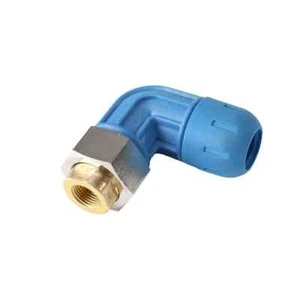 3/4" FASTPIPE TUBING X 1/4" FEMALE NPT REDUCING ELBOW FOR COMPRESSED AIR F1073 - Picture 1 of 2