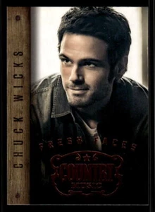 2014 Panini Country Music # 1 Chuck Wicks Backstage Pass - Foto 1 di 2