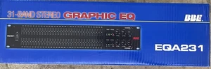 BBE EQA231 Equalizer Dual Channel 31 Band Rare Vintage Factory Sealed New - Picture 1 of 1