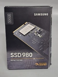 Samsung 980 500gb SSD, PCIe 3.0 x 4, NVMe, M.2 2280 Internal Solid State Drive - Afbeelding 1 van 6