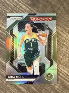 Prizm Monopoly WNBA 2024 Silver Rookie Nika Muhl - Imagen 1 de 2