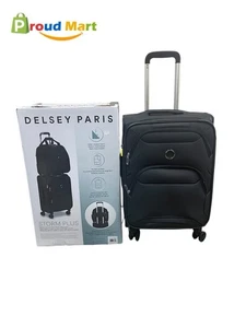 Delsey Storm Plus Water Resistant Carry-On (Only) Black 1 Pcs Only - Picture 1 of 6