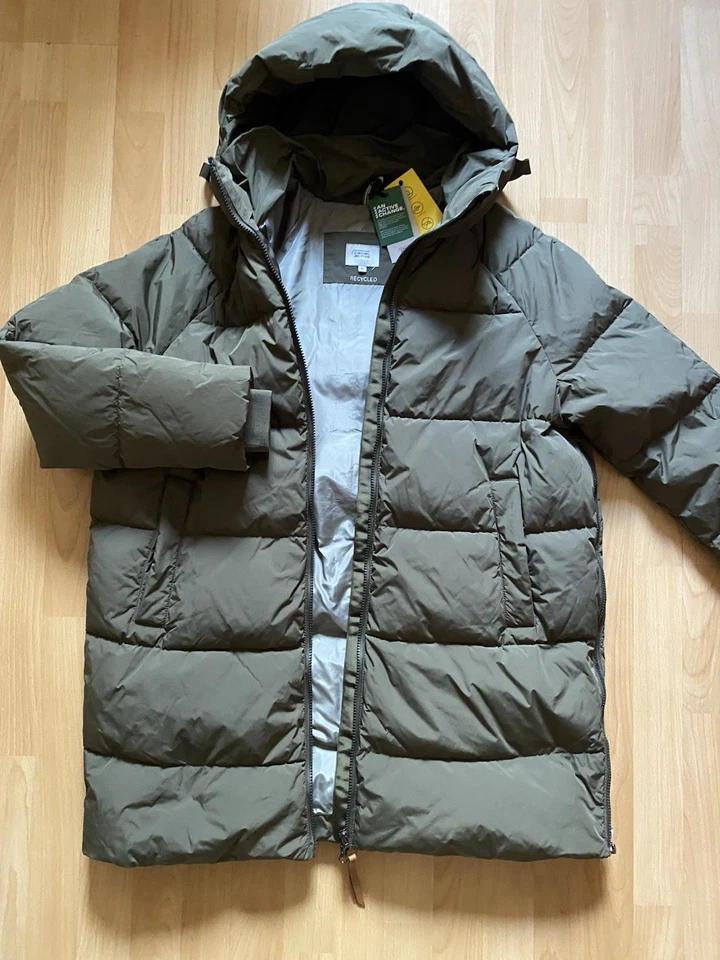 Winter Jacke Parka Damen 42 Evt.44 Camel Active Olivgrün Kapuze kein Daunen NEU - Bild 1 von 4