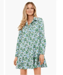 Tuckernuck Fleur Sauvage Callahan Shirt Dress Women’s XS - Picture 1 of 10