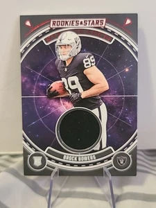 2024 Panini Rookies & Stars Brock Bowers Star Search Patch #YO-BBS Rookie RC - Bild 1 von 2