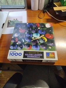 Vtg 1994 Springbok Hats Off Major League Baseball Jigsaw Puzzle Complete 1000 Pc - Picture 1 of 3