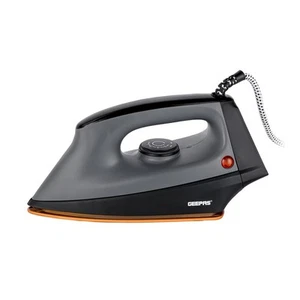 GEEPAS 1200W Heavy Weight Dry Iron Professional Iron for Industry Home Use Grey - Picture 1 of 5