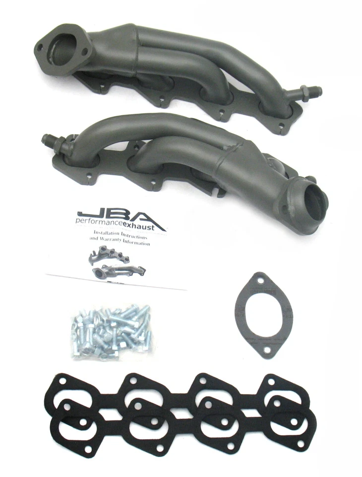 1625S-5JS- JBA Headers 1996-1997 Mustang 4.6L 4V 1 5/8" Primary Sil Ctd - Image 1 of 1