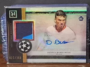 2020-21 Topps Museum UCL - Auto #MAR-DB Dennis Borkowski /250 (AU, MEM, RC) - Picture 1 of 2