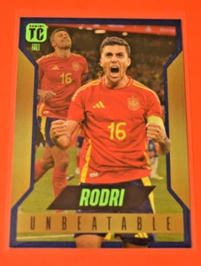 Panini Fußball Trading Card Top Class 2025 - Unbeatable Rodri #270 Blue - Picture 1 of 2