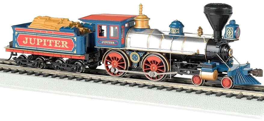 Bachmann Escala HO ~ Pacífico Central 'Júpiter' Americano 4-4-0 ~ Sonido DCC ~ 52702 Foto 1 de 1