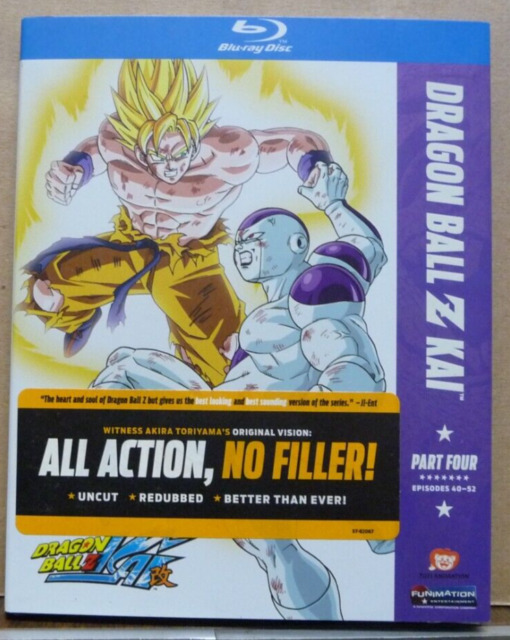 Dragon Ball Z Kai Season 2 Episodes 27-52 DVD 4 Disc Set Toei Animation  Anime