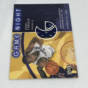 Maglia Upper Deck Game Night 2002-03 #GN-JT Jamaal Tinsley Indiana Pacers patch - Foto 1 di 2