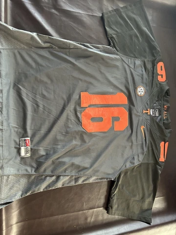 Nike Tennessee Volunteers Peyton Manning #16 Men's Gray Jersey Size XXXL Cover