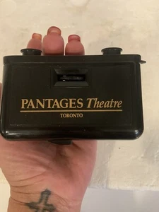 Vntg Opera Glasses Binoculars Traveling Plastic PANTAGES Theater Toronto RARE - Picture 1 of 19