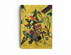 Leinwand Wandbild - Abstrakte Leinwand Wanddeko - Wassily Kandisky Kunst Reproduktion - Bild 1 von 3