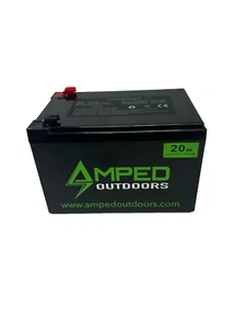 AMPED Outdoors 20AH LITHIUM BATTERY (LIFEPO4) (without charger) - Picture 1 of 1