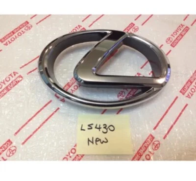 *NUEVO EMBLEMA PARRILLA CROMADA LEXUS LS430 2001 2002 2003 2004 2005 2006 OEM Foto 1 de 4