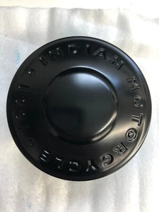 NEW NOS Original Indian Motorcycle Locking Fuel Cap, Matte Black P/N 2884600-266 - Picture 1 of 8