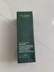 NEW‼️Gin Amber BEAUTY 0.75mm Dermaroller Wrinkles, Hair Growth, Beard Growth - Picture 1 of 7