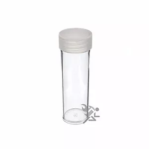 Edgar Marcus Dime Round Coin Storage Tube Holders for US Dimes Qty: 20 - Picture 1 of 2