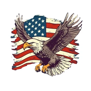 XXXL 50X50 cm Autoaufkleber Sticker Adler Aufkleber - Picture 1 of 1