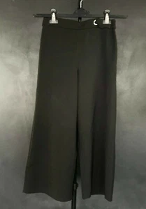 PANTALONES INFORMALES NEGROS RECORTADOS DE MOHITO. TALLA S - Imagen 1 de 2