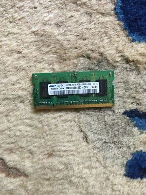 Samsung Laptop Memory M470T6554EZ3-CE6 512MB 2Rx16 PC2-5300S-555-12-A3 RAM - Image 1 of 2