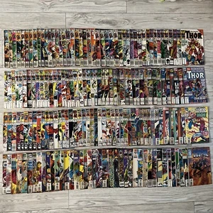 Huge Lot Of 175 The Mighty Thor 1976-96 Marvel Comics + Annuals See Description - Picture 1 of 21