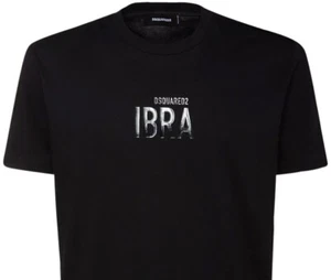 TAGLIA M DSQUARED2 IBRA T-SHIRT SHIRT MAN UOMO BLACK-NERO S78GD0059 SOTTOCOSTO - Imagen 1 de 6