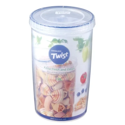 Lock & Lock, Round 1.9ltr Container (127 x 206mm) - Image 1 of 4