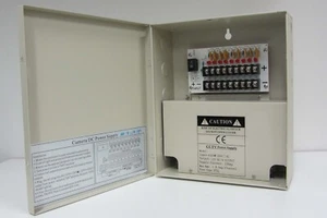 CCTV 9Ch 10A Amps PT security Camera Power Supply box - Picture 1 of 1