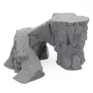 WARGAMING TERRAIN SMALL TOWER BRIDGE RAMP LOTR D&D FANTASY BATTLE RPG - Picture 1 of 5