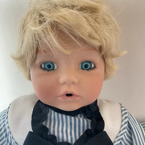 Sailor Doll Outfit Dress Sweetheart Brittany Vintage Bisque Sitting 13” READ - Bild 1 von 11