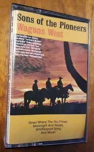 Sons Of The Pioneers Wagons West by RCA Records 1985 Cassette Tape - Picture 1 of 2