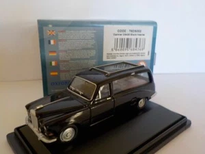 Daimler DS420 Hearse - Black, Oxford Diecast 1/76 New Dublo, Railway Scale - Picture 1 of 1