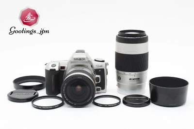 [Near MINT] Minolta Sweet α Alpha 35mm SLR w/ 28-80mm + 75-300mm lens From Japan - Image 1 of 4