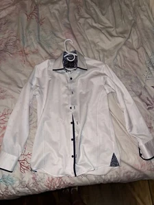 Absolute Rebellion slim fit long sleeve dress shirt-Small mens - Picture 1 of 5