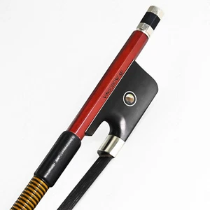 Arco de contrabajo francés VingoBow negro crin de caballo madera de Brasil 72,5 cm 4/4 tono salvaje - Imagen 1 de 7