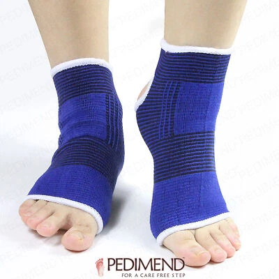 Ankle Brace Compression Sleeve Achilles Tendonitis Plantar Fasciitis Heel Socks - Image 1 of 4