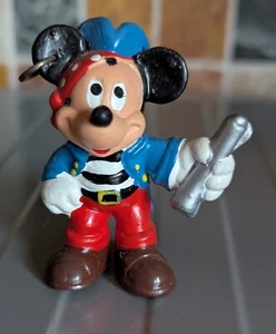Disney Mickey Mouse Pirate Bullyland Figurine - NEW - MINT - Vintage - Picture 1 of 3