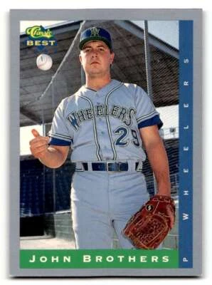 1993 Classic Best #159 John Brothers    Charleston Wheelers Baseball Ca ID:53093 - Image 1 of 2