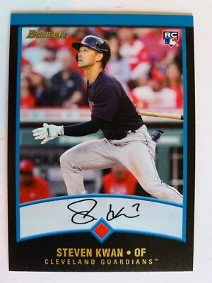 2022 Throwback Thursday Set #17 STEVEN KWAN 2001 Bowman style,  #49 RC Guardians - Image 1 of 2