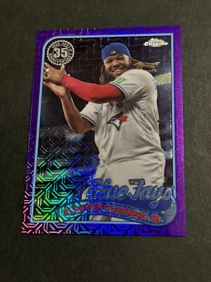 2024 Topps Vladimir Guerrero Jr. Silver Pack Mojo Purple #T89C-24 /75 -FREE SHIP - Image 1 of 2