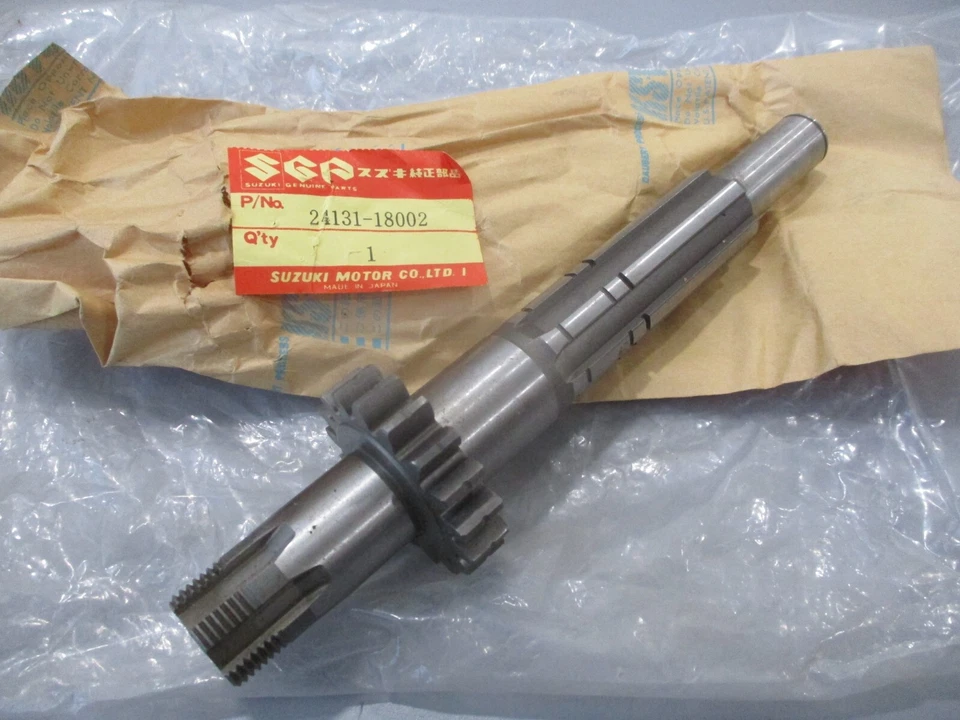 NOS Suzuki OEM Drive Shaft 1973-1977 GT250 1969-1972 T350 24131-18002 - Image 1 of 1